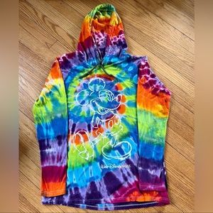 Disney Parks Mickey Tie Dye Hoodie